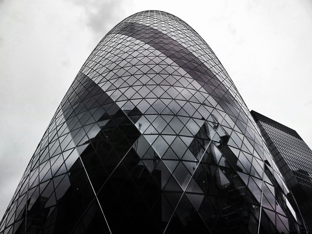 The City of London skyline